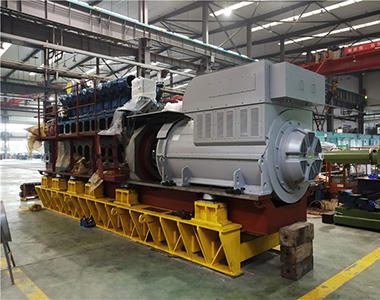贵州省盘州红达瓦斯电站项目配4台ld平台中国有限公司
6极高压1550KW/10.5KV