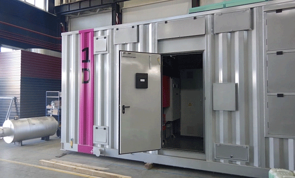 欧洲数据中心项目（5台1400KW）
